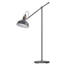 Stojací lampa ARTHUR na žárovku E27, 150cm, tmavě šedá EMOS Z7610