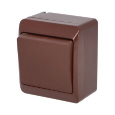 GALATEA IP44 Přepínač křížový č.7 (hnědá) FAMATEL 5338-06