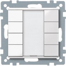 KNX tlač. panel 4-násobný plus, Polar, System M SCHNEIDER MTN617419