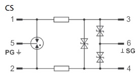 Přepěťová ochrana pro měření a regulaci (DS PO-24 VDC) KIWA DM-CS-M/24