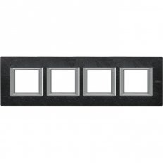 Legrand HA4802M4HRLV BTAX Rámeček2+2+2+2 HOR. BŘIDLICE