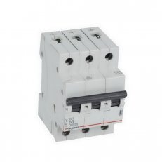 RX3 JISTIČ, 3 PÓLOVÝ, CHAR. B, 6A 6000A LEGRAND 419166