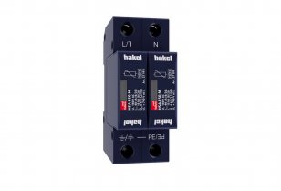 Svodič rázového přepětí HSA-150/2+0 M SPD typ 2+3 HAKEL 27511