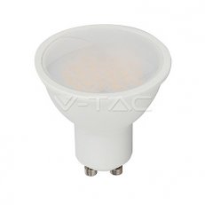 LED Spotlight SAMSUNG CHIP GU10 10W Milky Cover Plastic 3000K , VT-271 SKU878