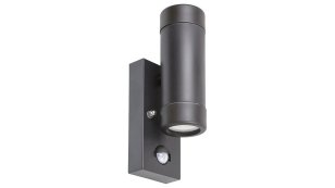 Medina GU10 2X 10W IP44 matná černá RABALUX 8835