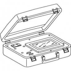 Schneider 33590 Náhradní 7 pinový testovací kabel