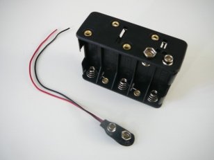 Držák baterie 10XR6/AA/UM3 T-LED 11229