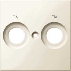 Merten Centrální deska FM+TV pro anténní zásuvku White Cream SCHNEIDER MTN299944