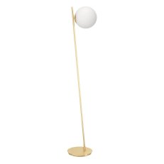 Stojací svítidlo RONDO 4 SE27 kartáčovaná mosaz/opál-matná 1X40W EGLO 900869