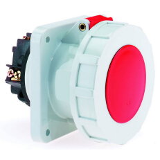 Zásuvka vestavná 63A 5p 400V IP67 6h BALS 13104