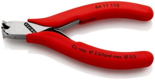 Čelní štípací kleště pro elektroniku 115 mm KNIPEX 64 11 115