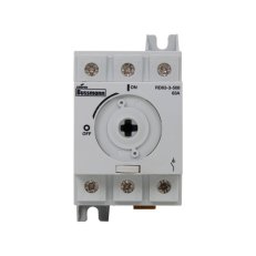 Bezpojistkový otočný odpínač Eaton RD63-3-508 600V AC, 63A, 3-pól