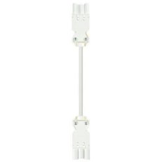 kabel propojovací se dvěma konektory gesis, 3-pól, 3*2,5mm2, délka 2m, bílý