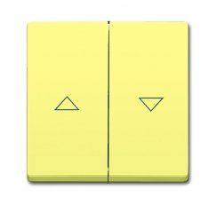 ABB 1751-0-3011 Kryt spínače žaluziového kolébkového, dělený, s potiskem