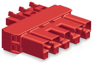 Spojka 5pól./3pól. Kód. P červená WAGO 770-912