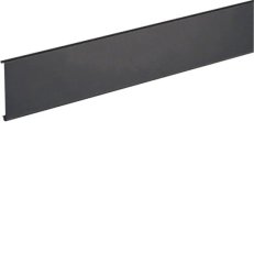 Víko parapet. kanálu BRS ocel. š. 80mm, černá TEHALIT BRS08029011