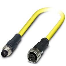 SAC-3P-M8MS/ 0,5-542/M12FS BK Kabel senzoru/aktoru 1406276