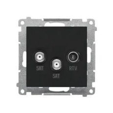 TASK2.01/149 Zásuvka anténní SAT+SAT+RTV