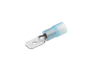 Izolovaný konektor Cu 1,5-2,5/6,3x0,8 mm, modrý (100 ks) CIMCO 180292