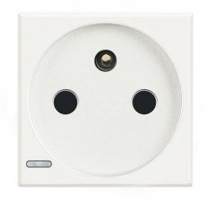 Legrand HD4142 BTAX ZÁSUVKA 2P+T, 2M BÍLÁ
