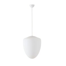 Závěsné LED svítidlo se skleněným stínidlem OSMONT ASTRA S 27W IP40 DALI 3K bílá