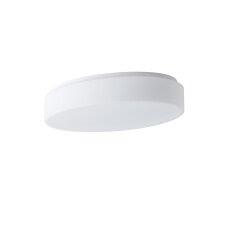 Přisazené svítidlo se skleněným stínidlem OSMONT GEMINI 1 2x7W IP43 E27 bílá