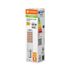 Světelný zdroj LEDVANCE LED SPECIAL T SLIM P 6.5W 827 Clear B15d