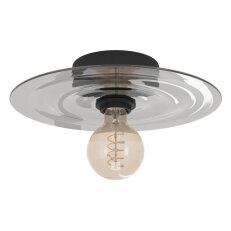 Nástěnné/stropní svítidlo LINTMILL černá/šedá 1X40W IP20 EGLO 44028