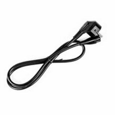 H05VV-F 3G0,75mm2 bk L:1,0m
