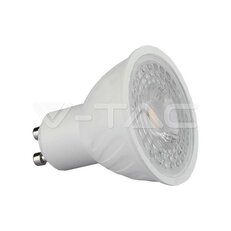 LED Spotlight SAMSUNG CHIP GU10 6W Ripple Plastic 110°D 6400K, VT-247