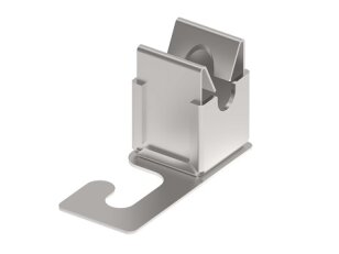 Držák vedení KLIK s háčkem, drát 8mm, materiál Inox GROMTOR 404313