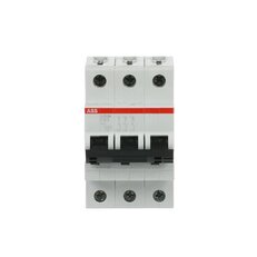 S203M-C63 3 fázový jistič 63 A char. C 10kA ABB 2CDS273001R0634