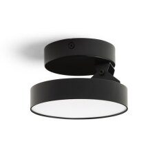 ARETHA přisazená černá 230V LED 12W 3000K RENDL R14422