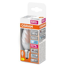 Světelný zdroj OSRAM LED SUPERSTAR PLUS CLASSIC BW FILAMENT 3.4W 940 Frosted E14