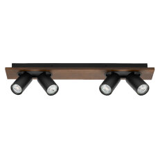 Stropní svítidlo LEDVANCE DECOR SPOT MERCURY BLACK 4x3.4W 927 DIM