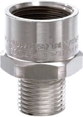 Redukce OSAJ M20X1,5/M32X1,5/M20(M)*M32(F) poniklovaný zvětšovací ATEX EEX D II
