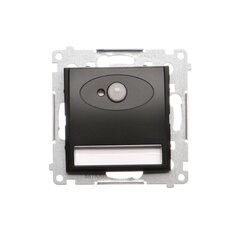 LED osvětlení (přístroj) s pohybovým senzorem 230V,3100 K, 5900 K, černá matná