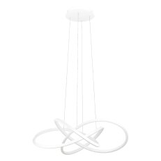 Závěsné svítidlo RIAZA LED-CCT d900 48,7W IP20 bílá EGLO 390527