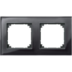 Rámeček 2násobný M-Elegance Onyx Black SCHNEIDER 489203