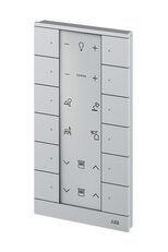 Ovládací prvek Tenton ABB KNX 12nás, hliníková stříbrná 2CKA006220A0857