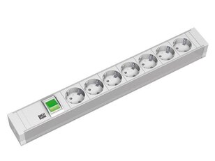 Bachman 333.600 19'' PVC 7xCEE7/3 1xswitch power 2,0m CEE7/7