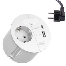 LOOP IN CHARGE 1xCEE7/3 1xUSB A/C 22W 1x