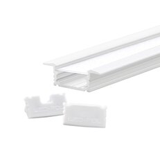 Zapuštěný profil pro LED pásky ORO PROFIL UNI IN WHITE 1M S SET LED-POL ORO32025