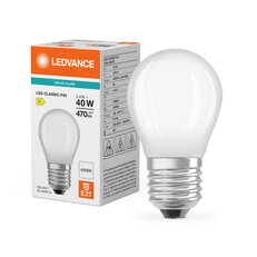 Světelný zdroj LED CLASSIC P V 3.4W 840 Frosted E27 LEDVANCE 4099854847950