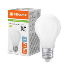 Světelný zdroj LED CLASSIC A DIM P 5.9W 865 Frosted E27 LEDVANCE 4099854777035