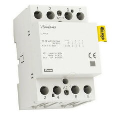 Instalační stykač 4x40A VS440-04 24V AC/DC ELKO EP 8595188129299