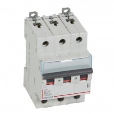 DX3 JISTIČ, 3 PÓLOVÝ, CHAR. B,25A 10000A/16KA LEGRAND 408993
