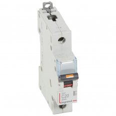 DX3 JISTIČ, 1 PÓLOVÝ, CHAR. C,20A 25KA LEGRAND 409756