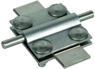 Křížová svorka nerez (V4A)pro prům. 8-10/pásek 30mm bez mezidestičky DEHN 318239