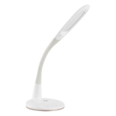 Stolní svítidlo TRUNCA LED bílá TOUCH+QI-CHARGER 4W IP20 EGLO 98093